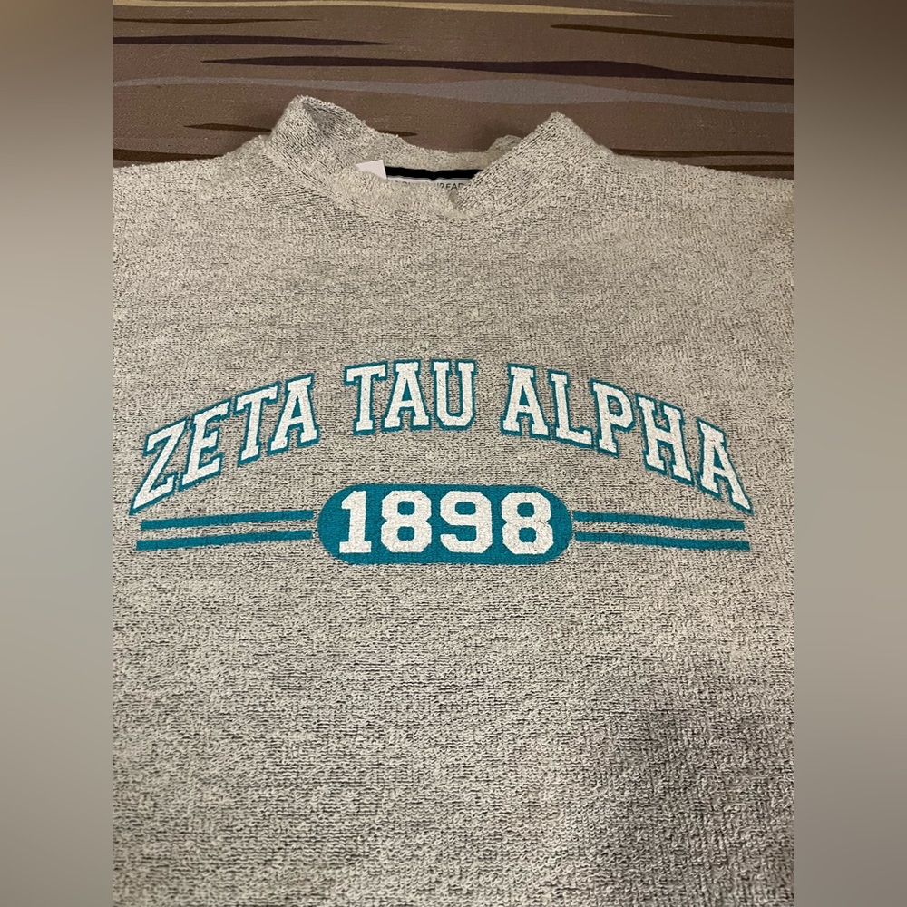 ZTA sweater - wooly threads - Greek life